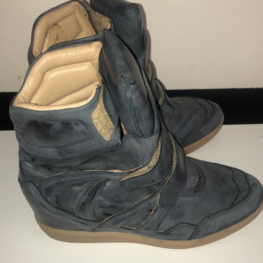Monica Corte wedge sneaker